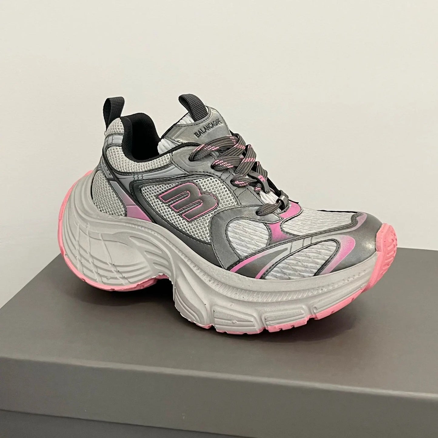 Fashion Contrast Color Design Women's Vulcanized Shoes Brand Design Thick Sole Heightening Sports Shoes Ladies New Sneakers 2025