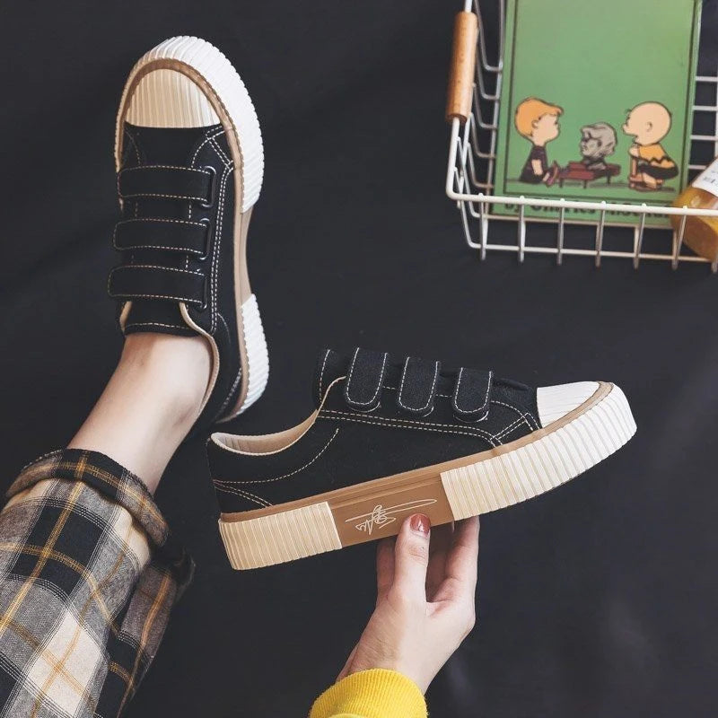Ladies Shoes Canvas Women Footwear High On Platform Low Black Stylish Offer Price 39 Sale Quality New In Light With 2025 A
