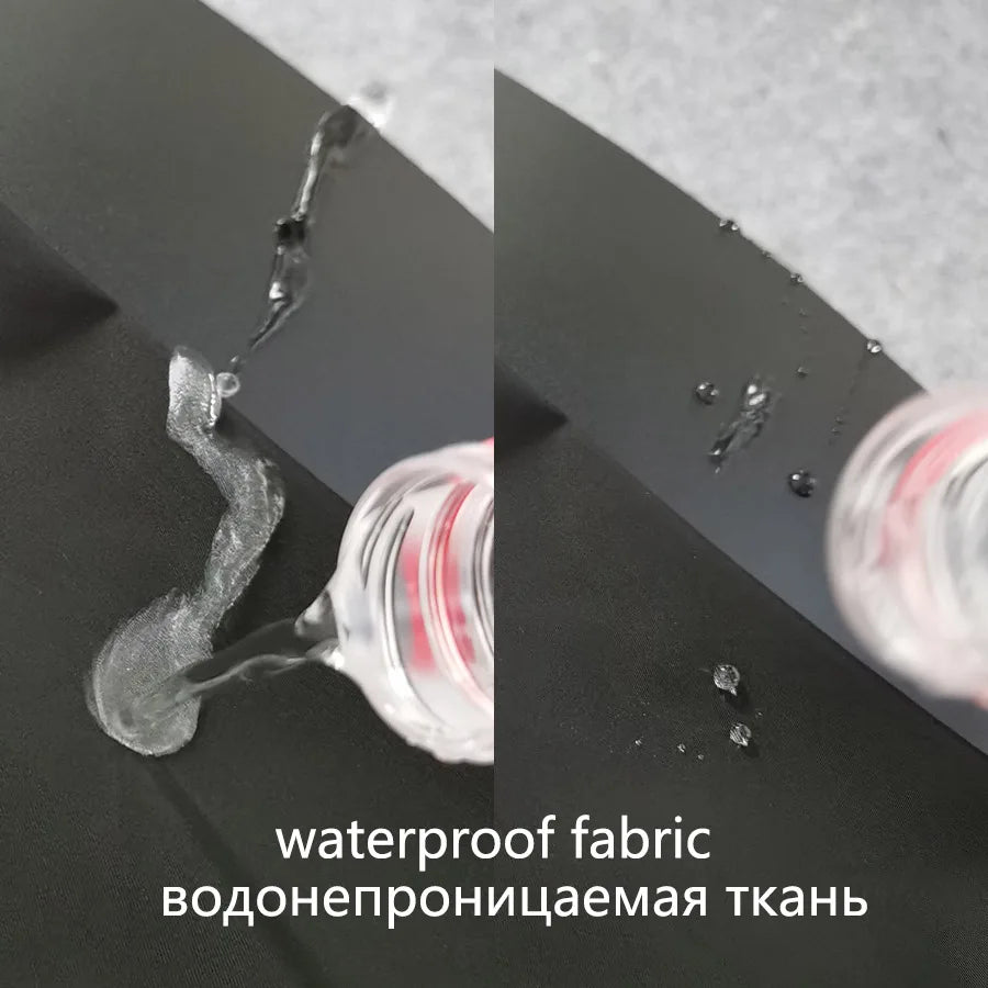 Maomaokong Winter Women Luxur Beige Fur Coat Natural Real Fox Fur Waterproof Jacket Hooded Thick Warm Fashion Long Black Parkas