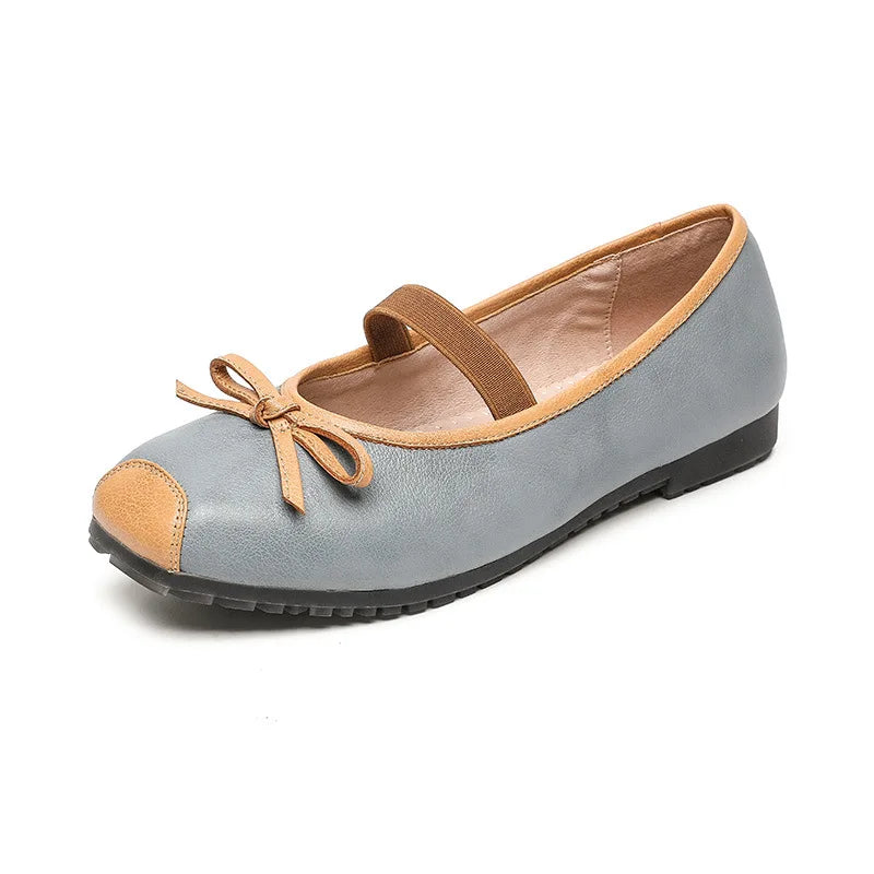Summer Women's Leather Flat Shoes